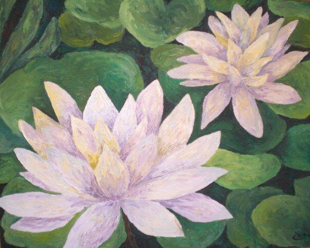 Lily Pond Reverie by Chitra Nayak