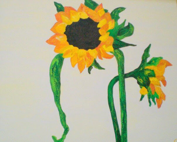 Sunflower Cascade by Chitra Nayak