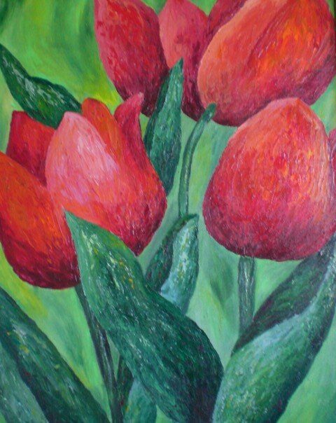 Tulip Fire by Chitra Nayak
